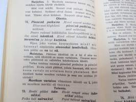 Äidinkielen oppikirja kansakouluja varten -grammar book