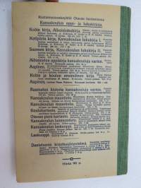 Äidinkielen oppikirja kansakouluja varten -grammar book