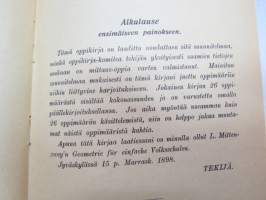 Kansakoulun mittaus-oppi -school book