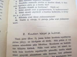 Kansakoulun mittaus-oppi -school book