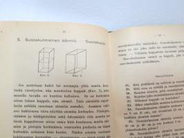 Kansakoulun mittaus-oppi -school book