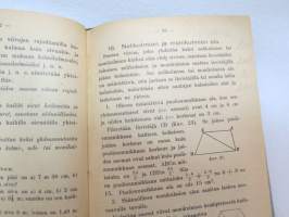 Kansakoulun mittaus-oppi -school book