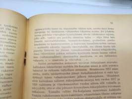 Itä-Karjalan kansallinen ja valtiollinen kysymys -The national question of East-Carelia