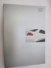 Audi A4 2000 -myyntiesite / sales brochure