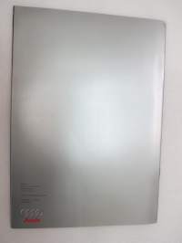 Audi-mallisto 1998 -myyntiesite / sales brochure