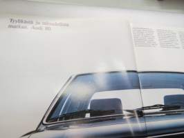 Uusi Audi-kuvasto 1984 -myyntiesite / sales brochure