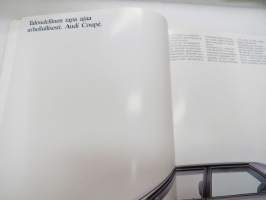 Uusi Audi-kuvasto 1984 -myyntiesite / sales brochure