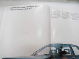 Uusi Audi-kuvasto 1984 -myyntiesite / sales brochure