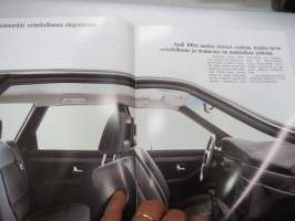 Audi 100, 100 Avant 1988 -myyntiesite / sales brochure