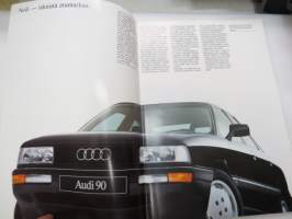 Audi 90 1988 -myyntiesite / sales brochure