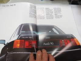 Audi 90 1988 -myyntiesite / sales brochure
