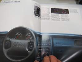 Audi 90 1988 -myyntiesite / sales brochure