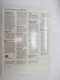 Audi 90 1988 -myyntiesite / sales brochure