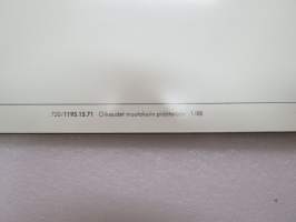 Audi 90 1988 -myyntiesite / sales brochure