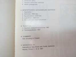 Partio-Scout: Meri partiossa - meripartioinnin historiaa ja nykypäivää (mm. Satahanka) -sea scouting history in Finland