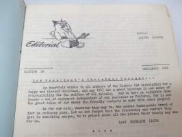 Journal of the Siamese Cat Association (of England) Edition XV Christmas 1966