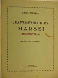 Jalkaväkirykmentti 48:n Marssi sotavuodelta 1941