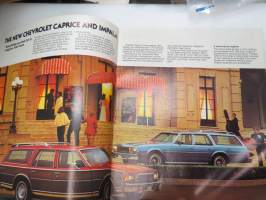 Chevrolet 1978 wagons -myyntiesite / sales brochure