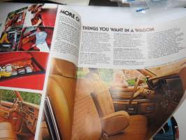 Chevrolet 1978 wagons -myyntiesite / sales brochure