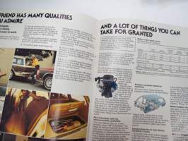 Chevrolet 1978 wagons -myyntiesite / sales brochure