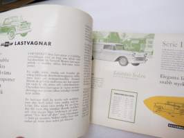 Chevrolet lastvagnar 1957 Serie 1508, 3100, 3800, 4400 -myyntiesite / sales brochure