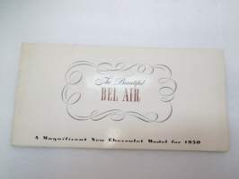 Chevrolet lastvagnar 1957 Serie 1508, 3100, 3800, 4400 -myyntiesite / sales brochure