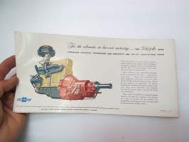 Chevrolet lastvagnar 1957 Serie 1508, 3100, 3800, 4400 -myyntiesite / sales brochure