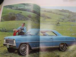 Chevrolet Chevy II 1966 -myyntiesite / sales brochure