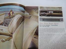 Chevrolet Chevy II 1966 -myyntiesite / sales brochure