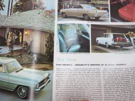 Chevrolet Chevy II 1966 -myyntiesite / sales brochure