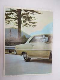Chevrolet Chevy II 1966 -myyntiesite / sales brochure