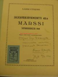 Jalkaväkirykmentti 48:n Marssi sotavuodelta 1941 (Lassi Utsjoki) -nuotit