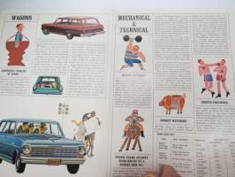 Chevrolet Chevy II 1964 -myyntiesite / sales brochure