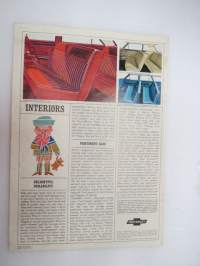 Chevrolet Chevy II 1964 -myyntiesite / sales brochure