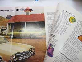 Chevrolet Trucks / El Camino 1972 -myyntiesite / sales brochure