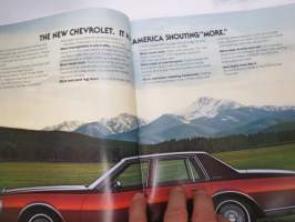 Chevrolet  Caprice Classic and Impala 1978 -myyntiesite / sales brochure