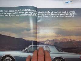 Chevrolet  Caprice Classic and Impala 1978 -myyntiesite / sales brochure