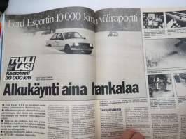 Tuulilasi 1981 nr 3, sisältää mm. seur. artikkelit / kuvat / mainokset; Kansikuva Talbot Solara &amp; Datsun Cherry 140 A -koeajot, Millainen on 5 000 markan auto?,