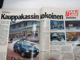 Tuulilasi 1981 nr 3, sisältää mm. seur. artikkelit / kuvat / mainokset; Kansikuva Talbot Solara &amp; Datsun Cherry 140 A -koeajot, Millainen on 5 000 markan auto?,