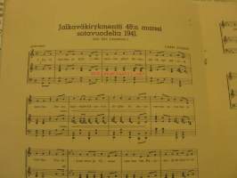 Jalkaväkirykmentti 48:n Marssi sotavuodelta 1941 (Lassi Utsjoki) -nuotit