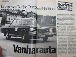 Tuulilasi 1981 nr 5, sisältää mm. seur. artikkelit / kuvat / mainokset; Kansikuva Tuhat kilometriä tankillisella, Honda Quintet - turha välimalli, U.S. GP