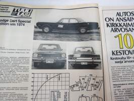Tuulilasi 1981 nr 5, sisältää mm. seur. artikkelit / kuvat / mainokset; Kansikuva Tuhat kilometriä tankillisella, Honda Quintet - turha välimalli, U.S. GP