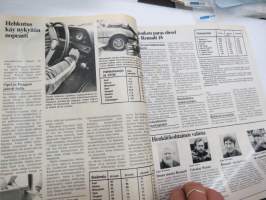 Tuulilasi 1981 nr 5, sisältää mm. seur. artikkelit / kuvat / mainokset; Kansikuva Tuhat kilometriä tankillisella, Honda Quintet - turha välimalli, U.S. GP