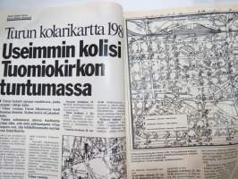 Tuulilasi 1981 nr 5, sisältää mm. seur. artikkelit / kuvat / mainokset; Kansikuva Tuhat kilometriä tankillisella, Honda Quintet - turha välimalli, U.S. GP
