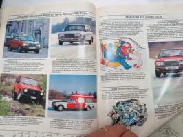 Tuulilasi 1981 nr 5, sisältää mm. seur. artikkelit / kuvat / mainokset; Kansikuva Tuhat kilometriä tankillisella, Honda Quintet - turha välimalli, U.S. GP