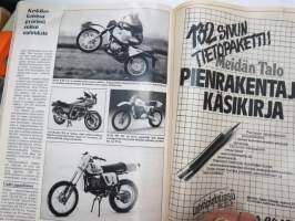 Tuulilasi 1981 nr 5, sisältää mm. seur. artikkelit / kuvat / mainokset; Kansikuva Tuhat kilometriä tankillisella, Honda Quintet - turha välimalli, U.S. GP