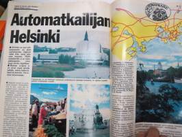 Tuulilasi 1981 nr 5, sisältää mm. seur. artikkelit / kuvat / mainokset; Kansikuva Tuhat kilometriä tankillisella, Honda Quintet - turha välimalli, U.S. GP