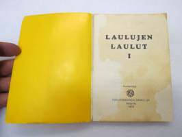 Laulujen laulut I - PSO - Pohjoismainen Sähkö Oy -laulukirja / song book