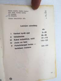 Laulujen laulut I - PSO - Pohjoismainen Sähkö Oy -laulukirja / song book
