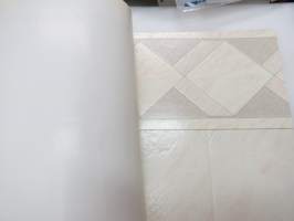Väritukku Oy - Briljant kosteantilan seinänpäällysteet (vaahdotettu PVC) -mallikansio / sample folder of wall materials